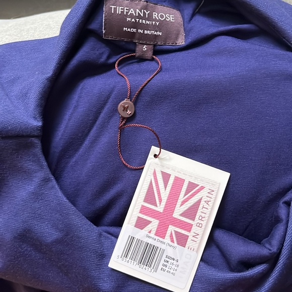 Tiffany Rose Maternity Dress Sienna Navy SALE - Picture 4 of 7